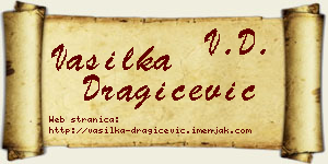 Vasilka Dragičević vizit kartica